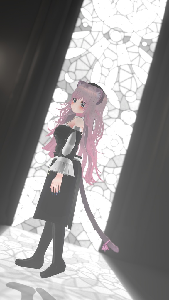 VRChatアバター向け衣装"ΣMonochrome"【35アバター対応】