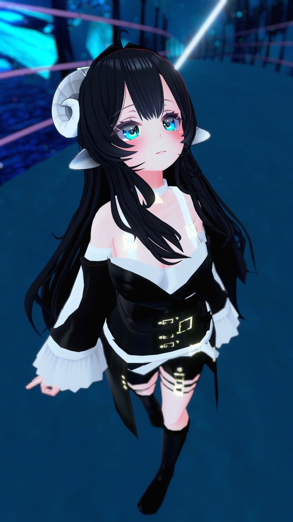 VRChatアバター向け衣装"ΣMonochrome"【35アバター対応】