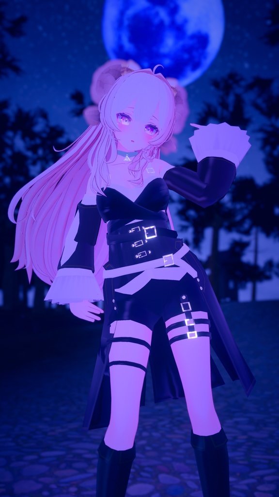 VRChatアバター向け衣装"ΣMonochrome"【35アバター対応】