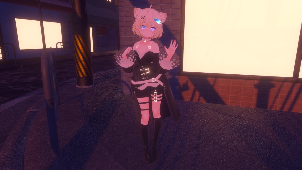 VRChatアバター向け衣装"ΣMonochrome"【35アバター対応】