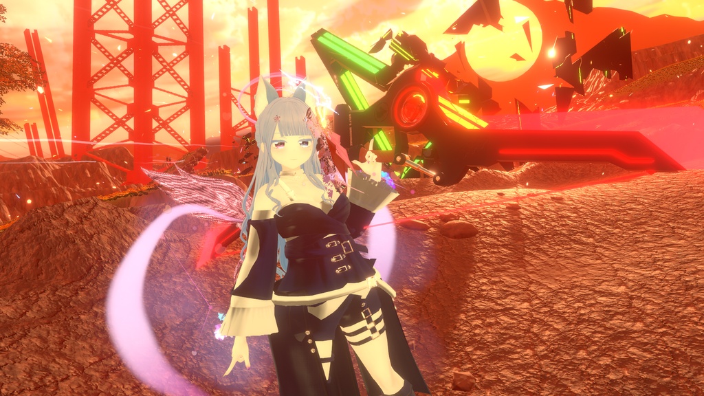 VRChatアバター向け衣装"ΣMonochrome"【35アバター対応】