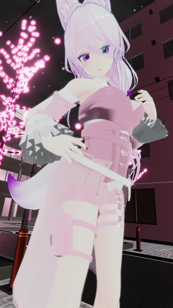 VRChatアバター向け衣装"ΣMonochrome"【35アバター対応】