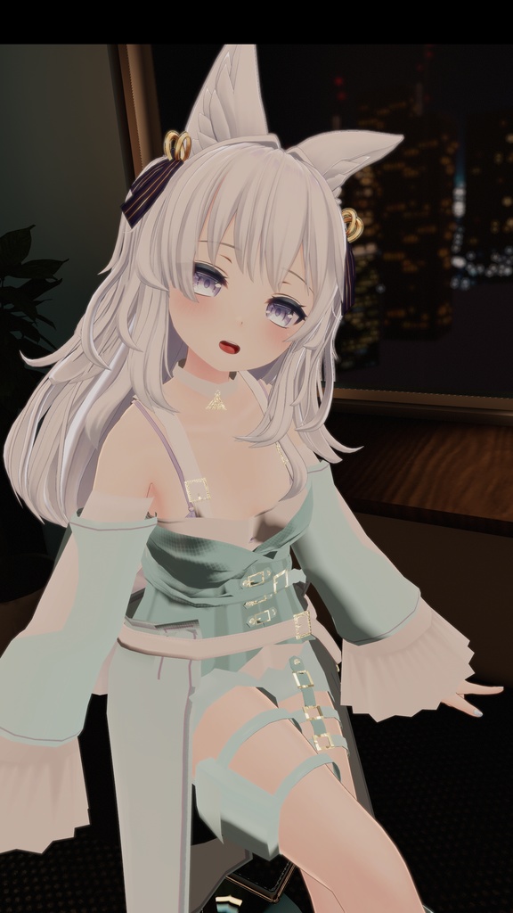 VRChatアバター向け衣装"ΣMonochrome"【35アバター対応】