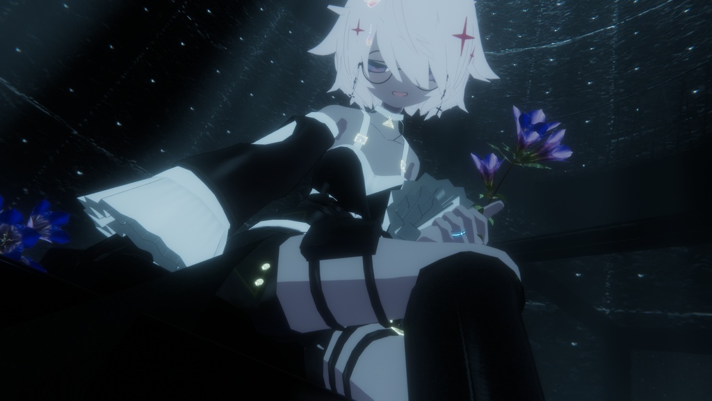 VRChatアバター向け衣装"ΣMonochrome"【35アバター対応】