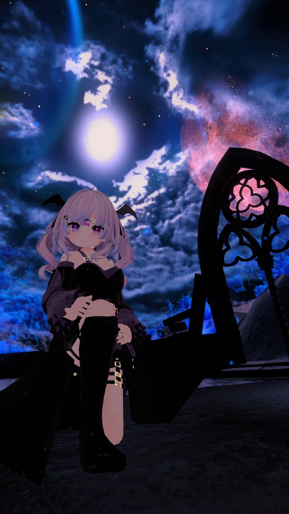 VRChatアバター向け衣装"ΣMonochrome"【35アバター対応】