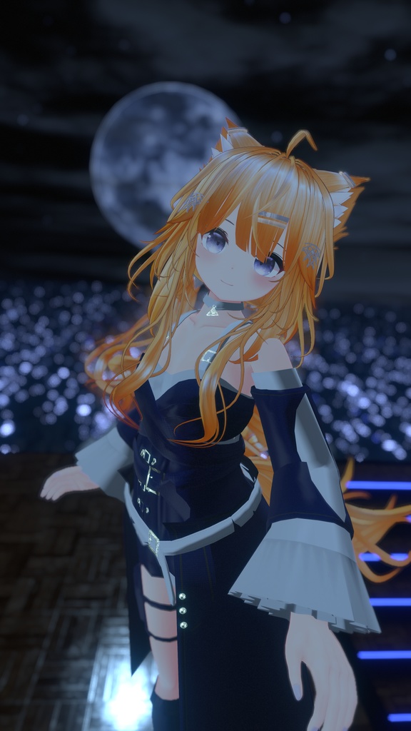 VRChatアバター向け衣装"ΣMonochrome"【35アバター対応】