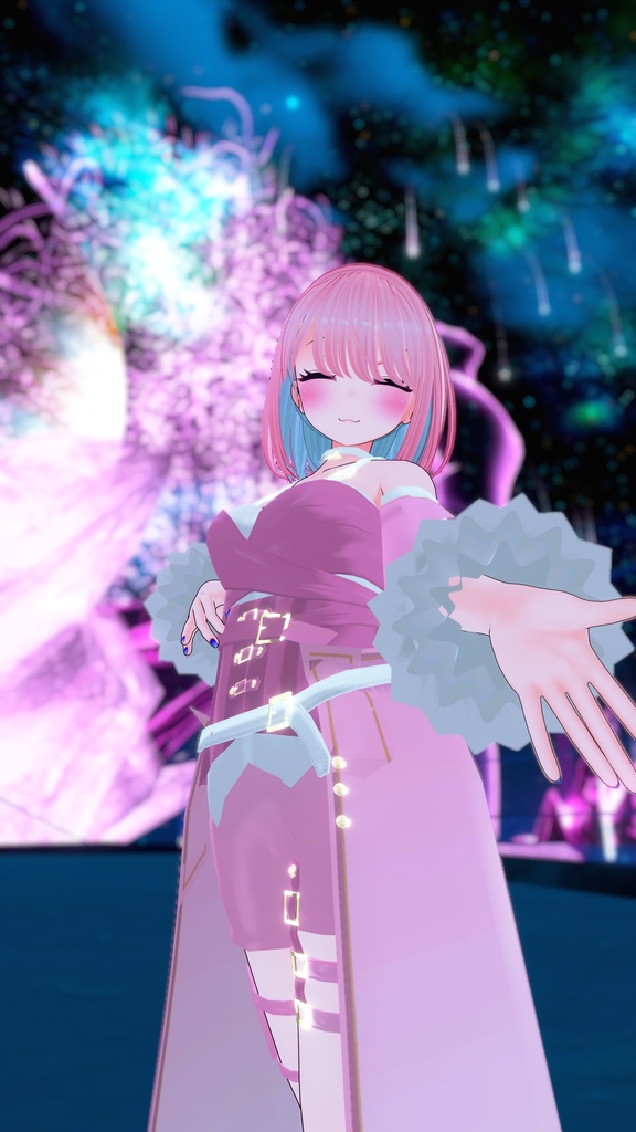 VRChatアバター向け衣装"ΣMonochrome"【35アバター対応】