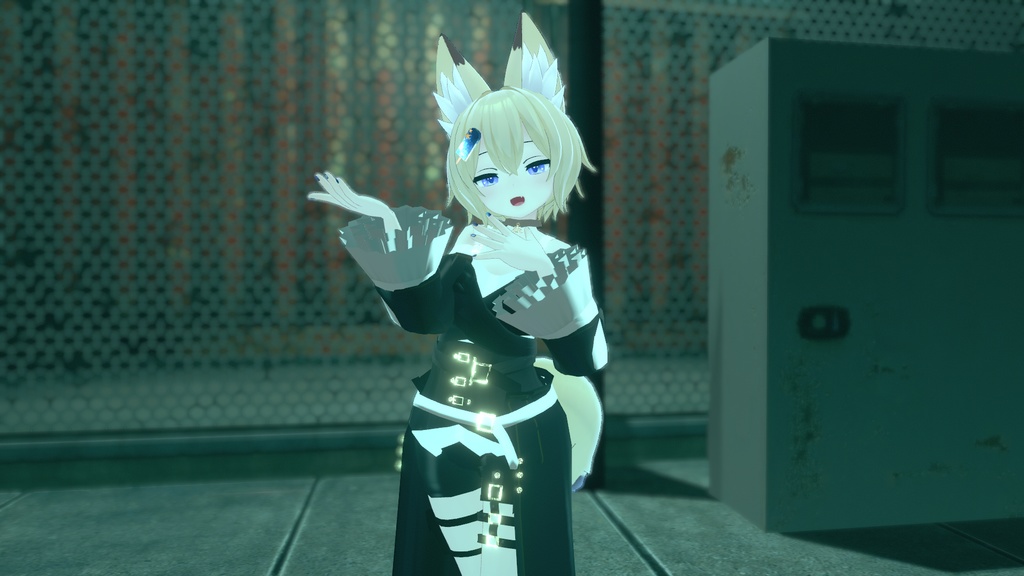 VRChatアバター向け衣装"ΣMonochrome"【35アバター対応】