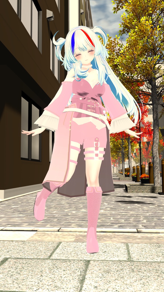 VRChatアバター向け衣装"ΣMonochrome"【35アバター対応】