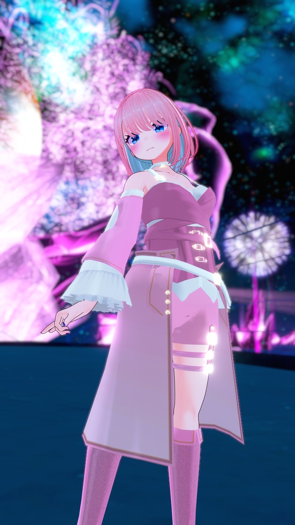 VRChatアバター向け衣装"ΣMonochrome"【35アバター対応】