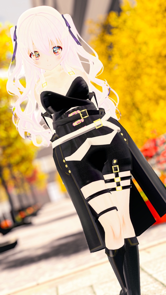 VRChatアバター向け衣装"ΣMonochrome"【35アバター対応】