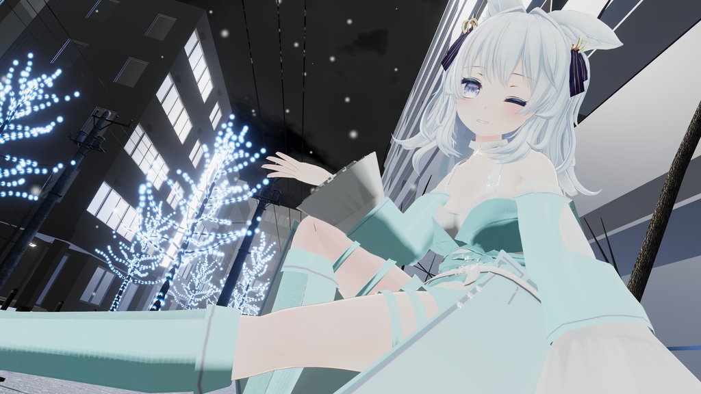 VRChatアバター向け衣装"ΣMonochrome"【35アバター対応】