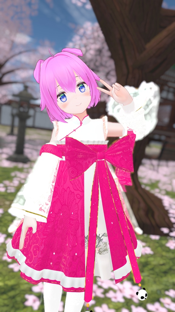 VRChat向け衣装 華裙子 【39アバター対応】