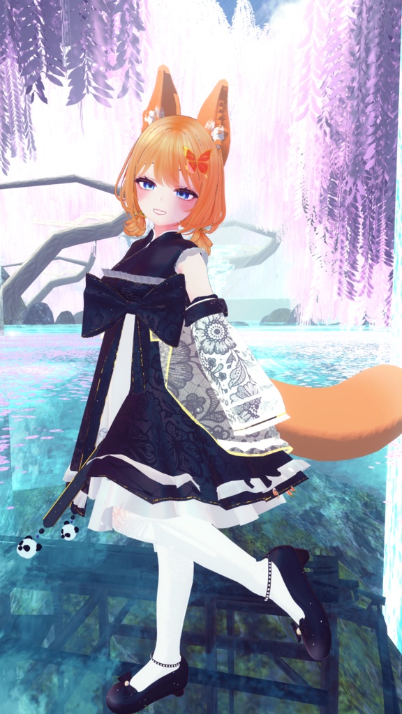 VRChat向け衣装 華裙子 【39アバター対応】