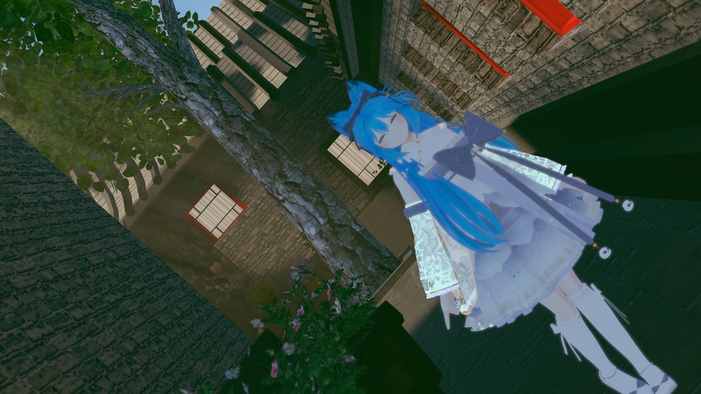 VRChat向け衣装 華裙子 【39アバター対応】