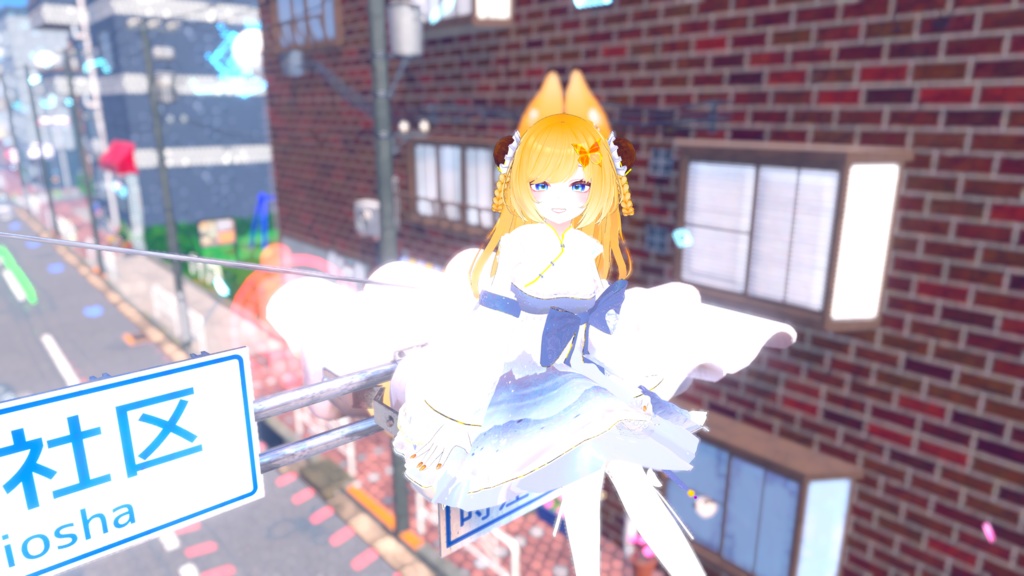 VRChat向け衣装 華裙子 【39アバター対応】