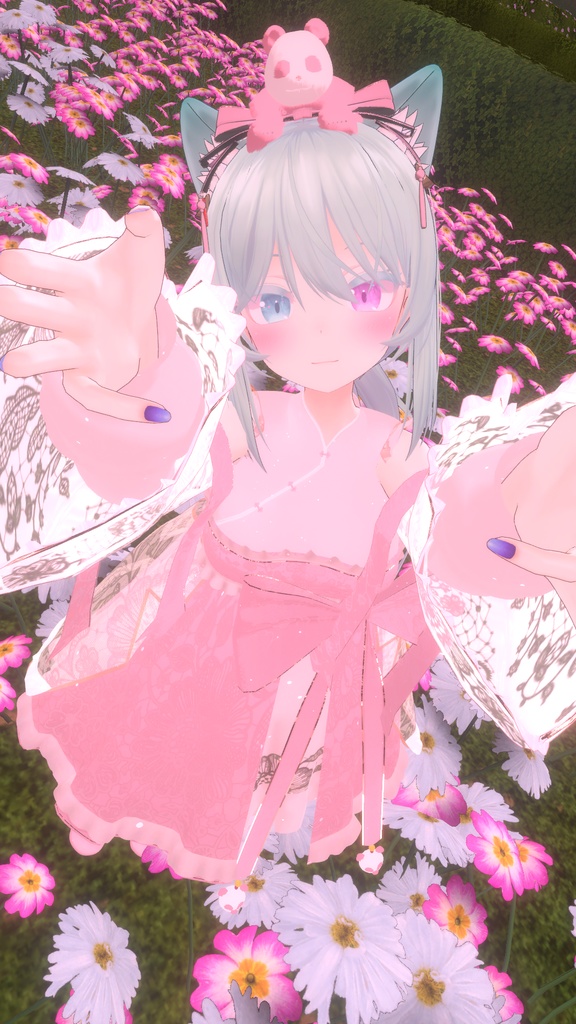 VRChat向け衣装 華裙子 【39アバター対応】