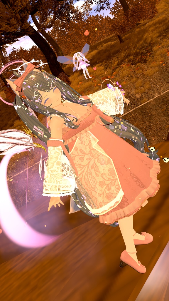 VRChat向け衣装 華裙子 【39アバター対応】