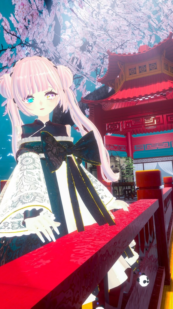 VRChat向け衣装 華裙子 【39アバター対応】