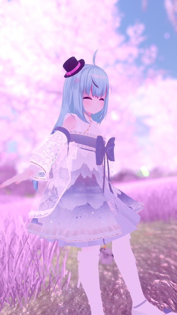 VRChat向け衣装 華裙子 【39アバター対応】