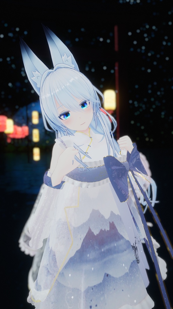 VRChat向け衣装 華裙子 【39アバター対応】