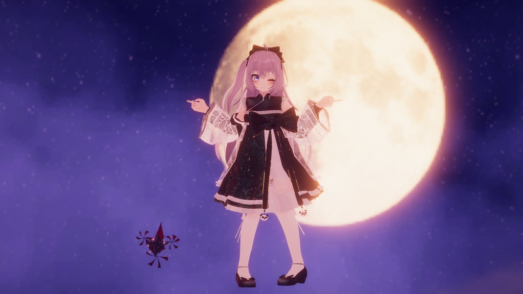 VRChat向け衣装 華裙子 【39アバター対応】