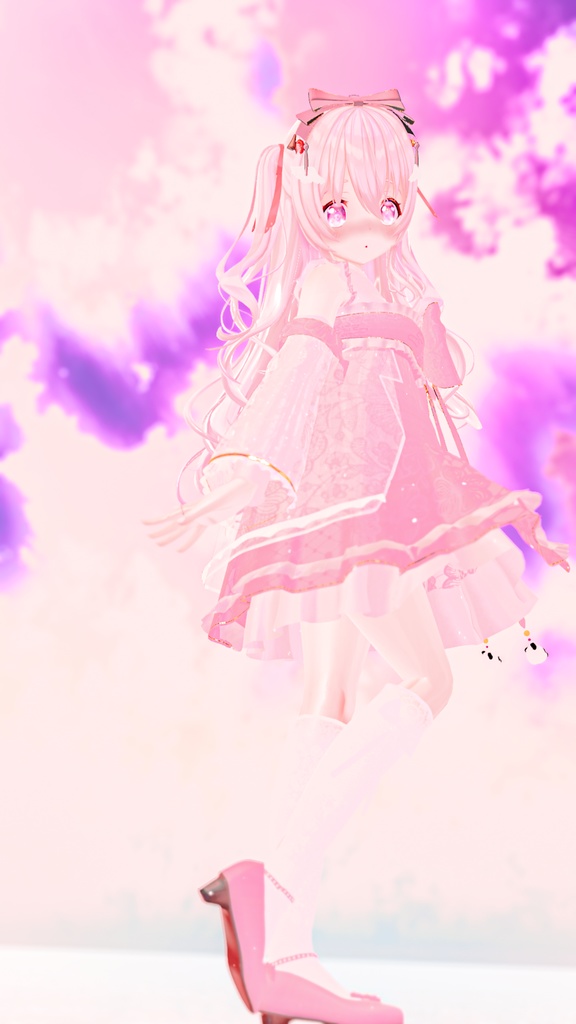 VRChat向け衣装 華裙子 【39アバター対応】