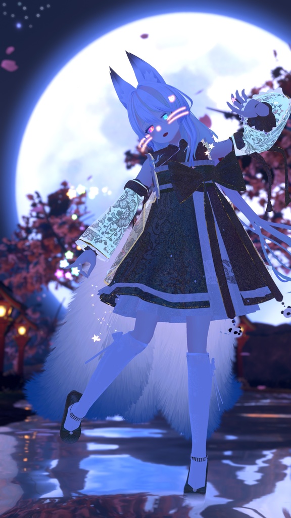 VRChat向け衣装 華裙子 【39アバター対応】