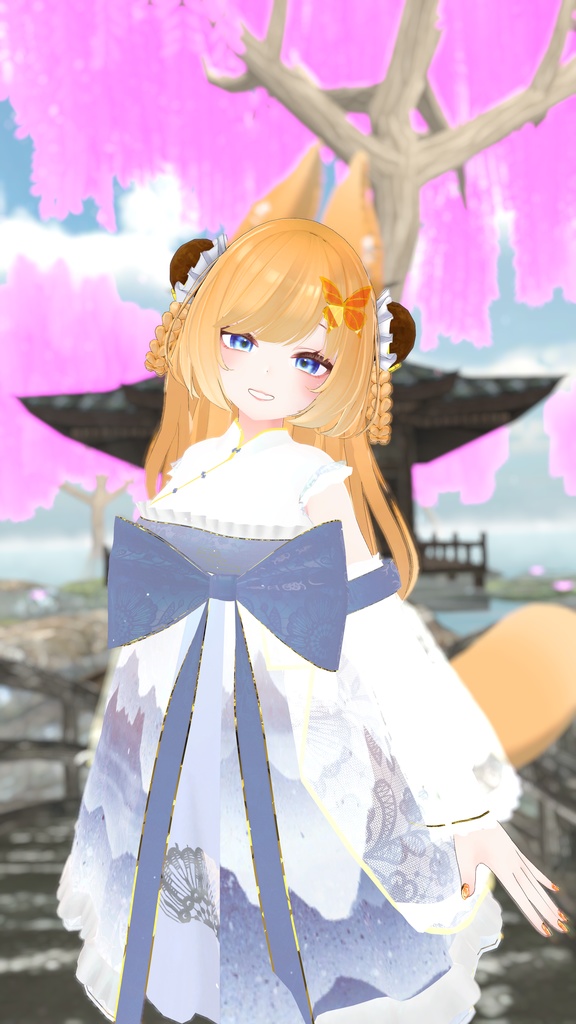 VRChat向け衣装 華裙子 【39アバター対応】