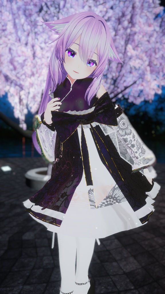 VRChat向け衣装 華裙子 【39アバター対応】