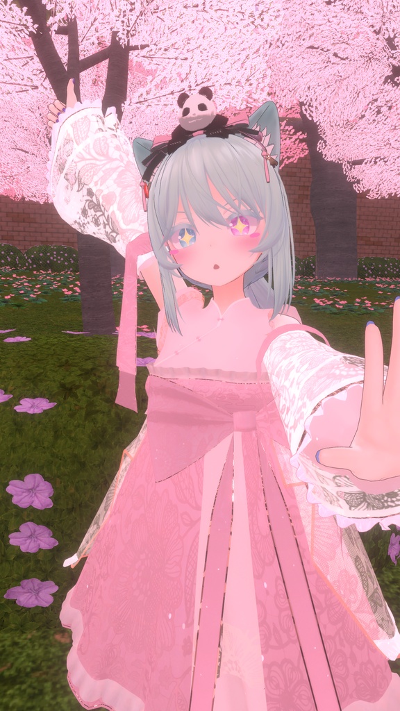 VRChat向け衣装 華裙子 【39アバター対応】