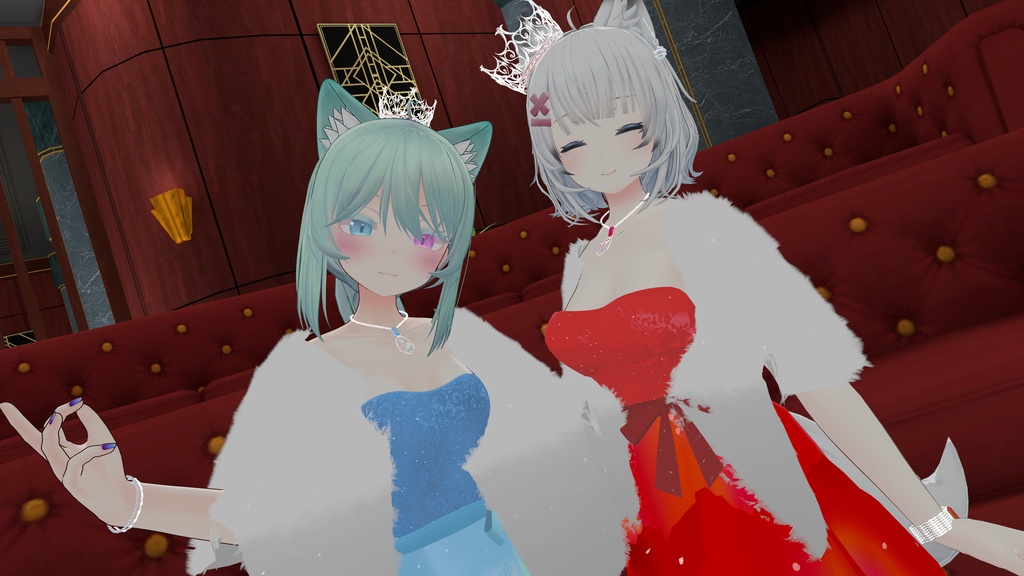 VRChat向け衣装ミスティックレーヴ【45アバター対応】