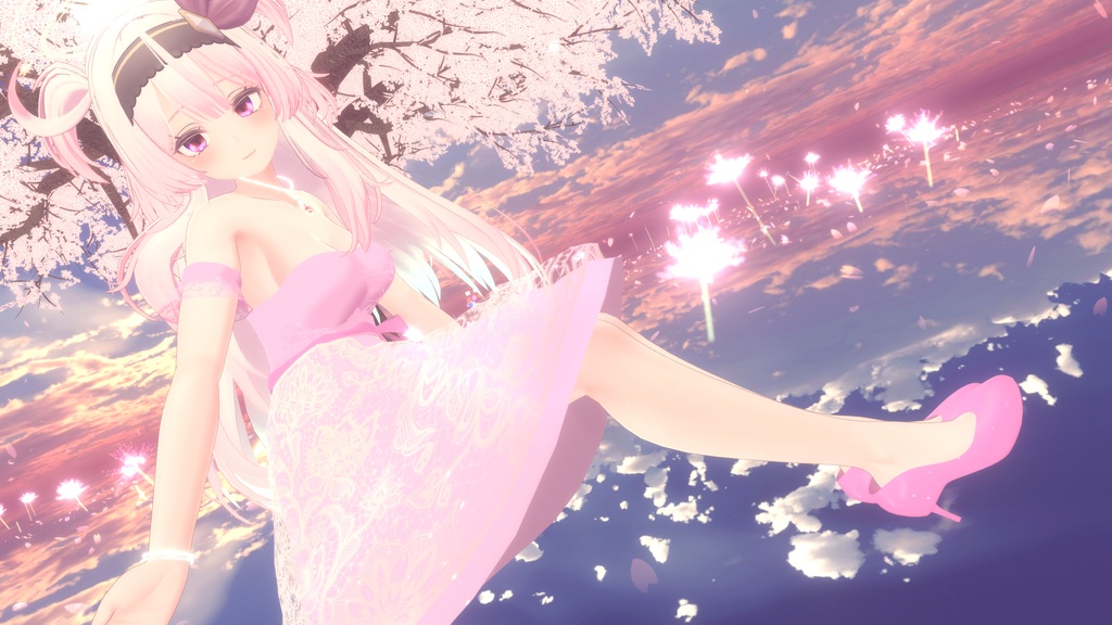 VRChat向け衣装ミスティックレーヴ【45アバター対応】