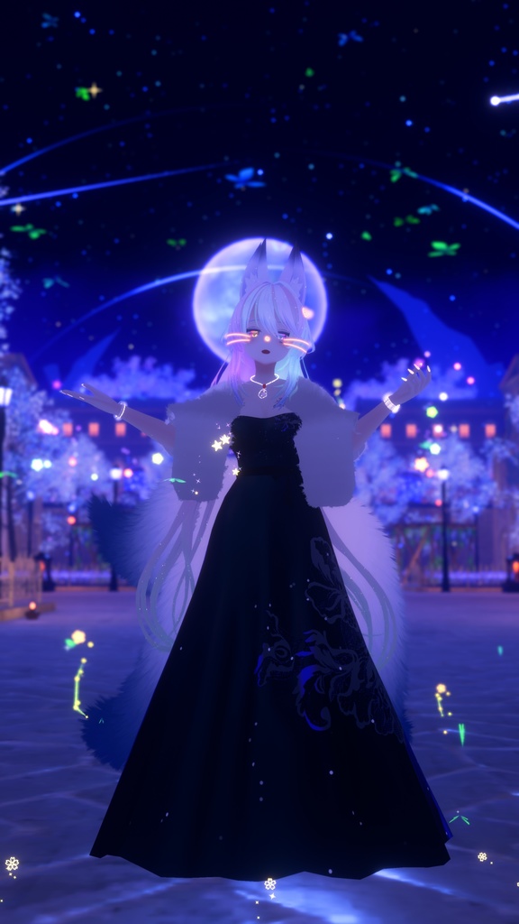 VRChat向け衣装ミスティックレーヴ【45アバター対応】