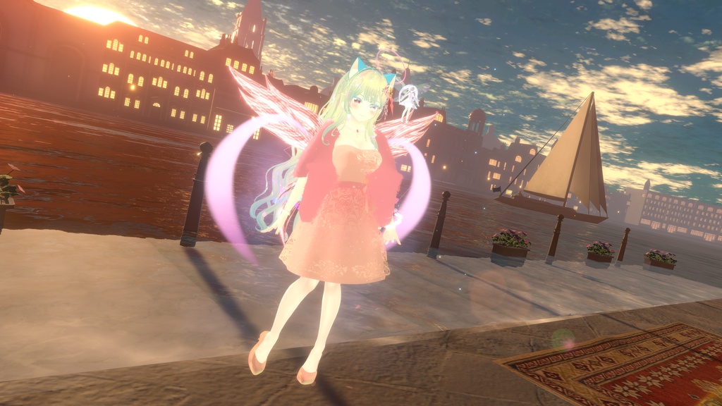 VRChat向け衣装ミスティックレーヴ【45アバター対応】