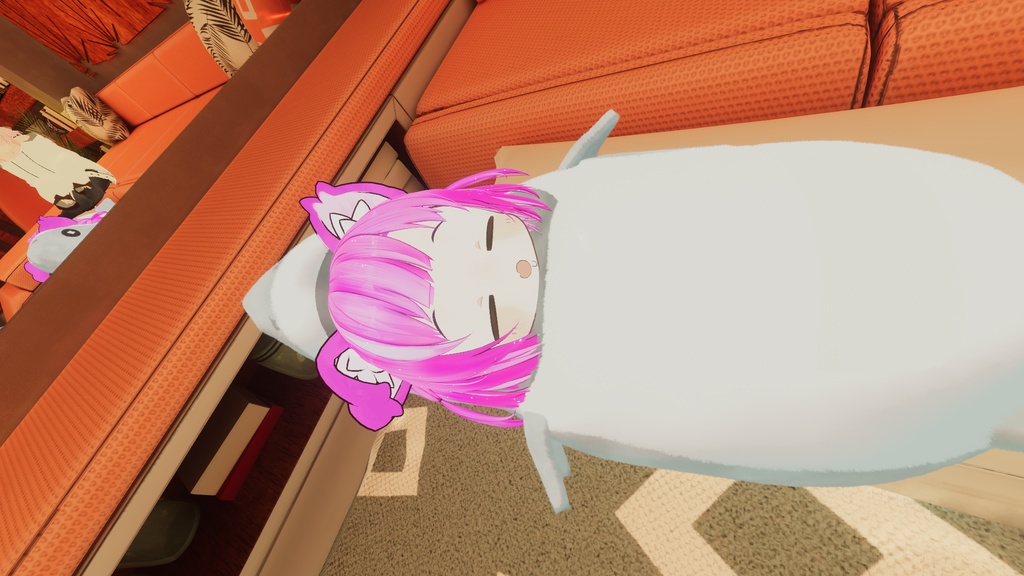 VRChat向 さめのきぐるみ(まめひなたちゃん用 )