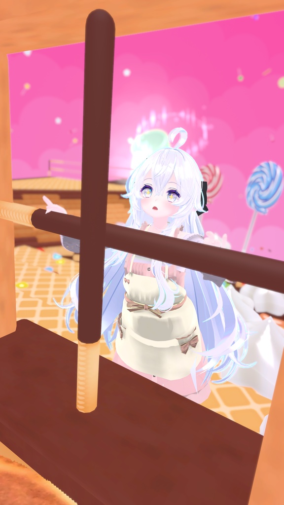 47アバター対応】ChocolatesDripping XOXO (VRChat向け衣装)