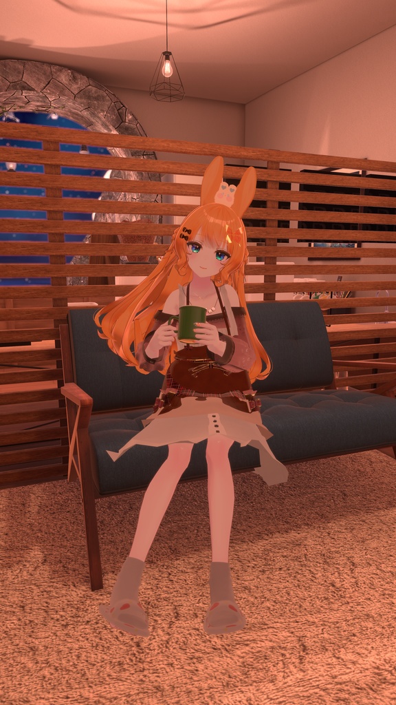 47アバター対応】ChocolatesDripping XOXO (VRChat向け衣装)