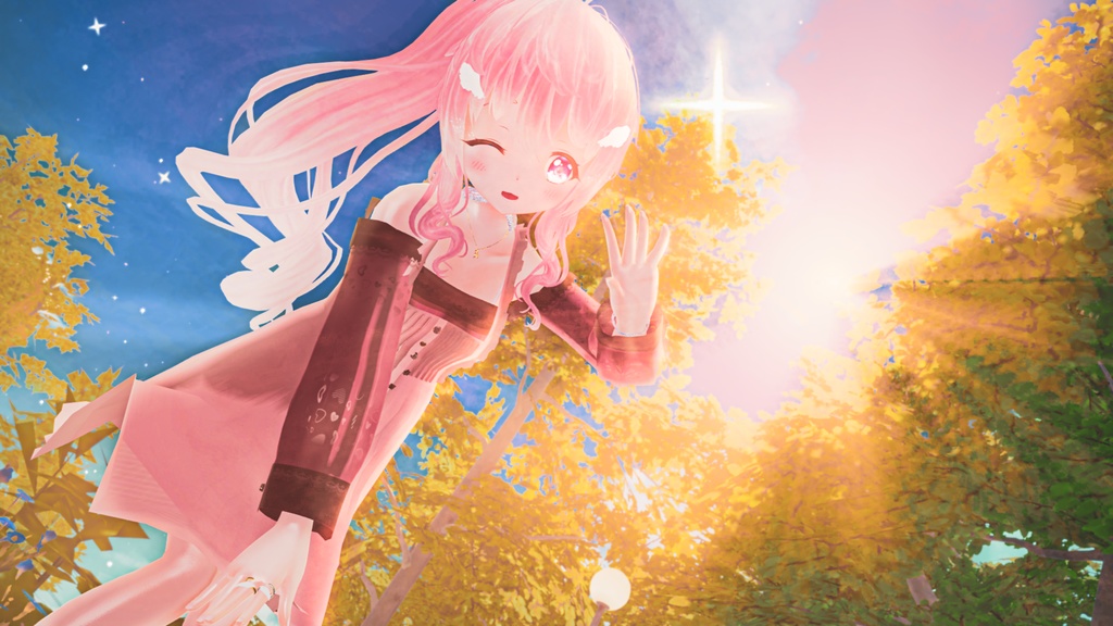 47アバター対応】ChocolatesDripping XOXO (VRChat向け衣装)