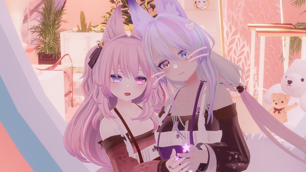 47アバター対応】ChocolatesDripping XOXO (VRChat向け衣装)