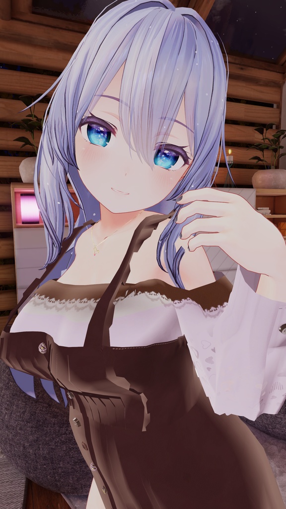 47アバター対応】ChocolatesDripping XOXO (VRChat向け衣装)