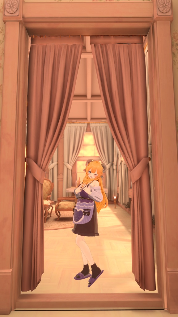 47アバター対応】ChocolatesDripping XOXO (VRChat向け衣装)