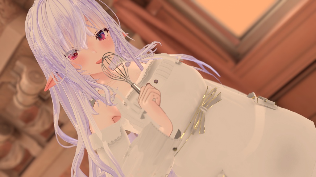 47アバター対応】ChocolatesDripping XOXO (VRChat向け衣装)