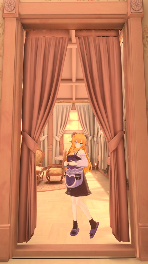 47アバター対応】ChocolatesDripping XOXO (VRChat向け衣装)