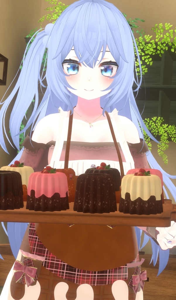 47アバター対応】ChocolatesDripping XOXO (VRChat向け衣装)