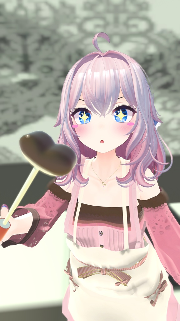 47アバター対応】ChocolatesDripping XOXO (VRChat向け衣装)