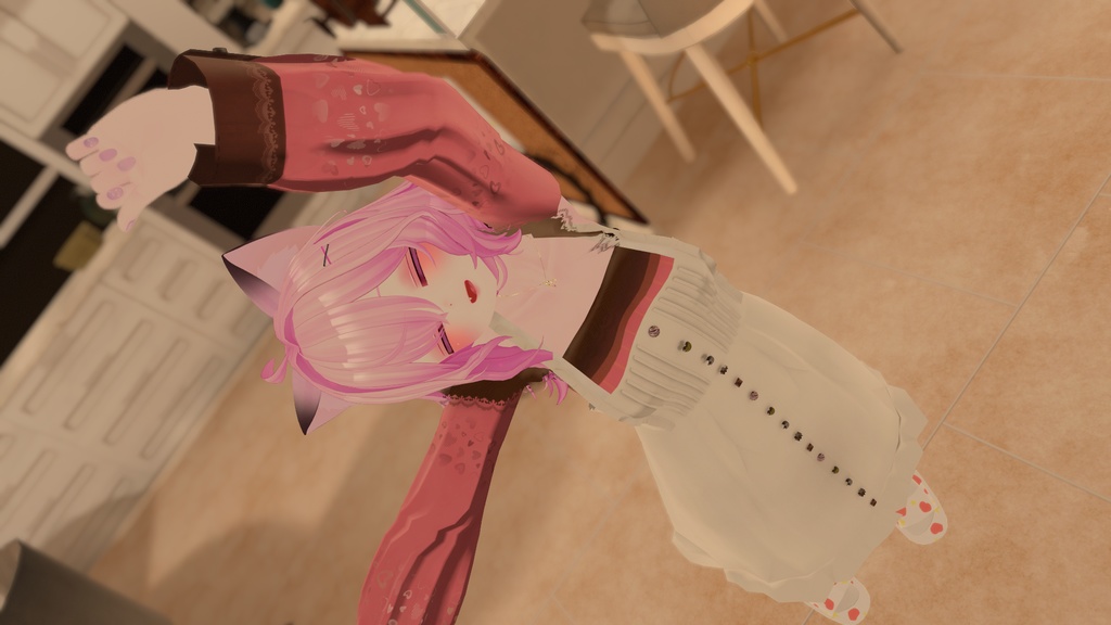 47アバター対応】ChocolatesDripping XOXO (VRChat向け衣装)