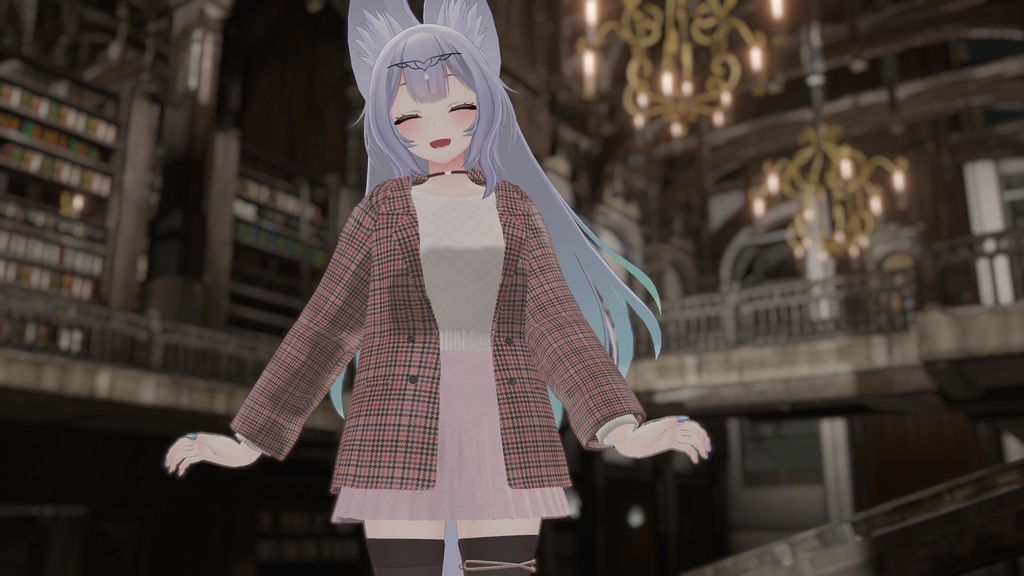 47アバター対応】ベーシックコーデ(VRChat向け衣装)