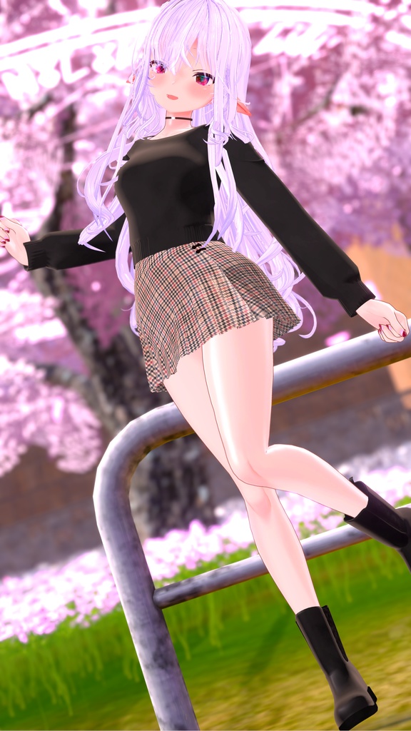 47アバター対応】ベーシックコーデ(VRChat向け衣装)