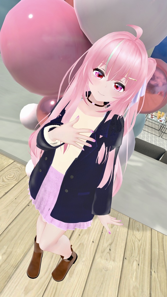 47アバター対応】ベーシックコーデ(VRChat向け衣装)